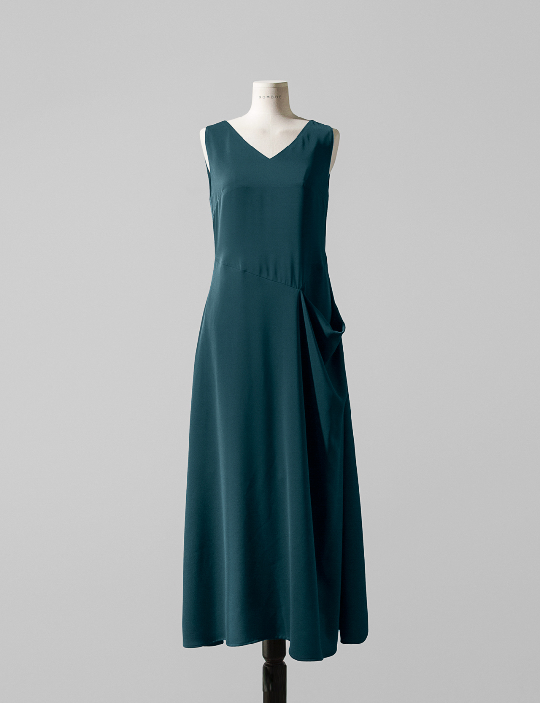 긴 드레스 딥블루 색상 이미지-S3L1